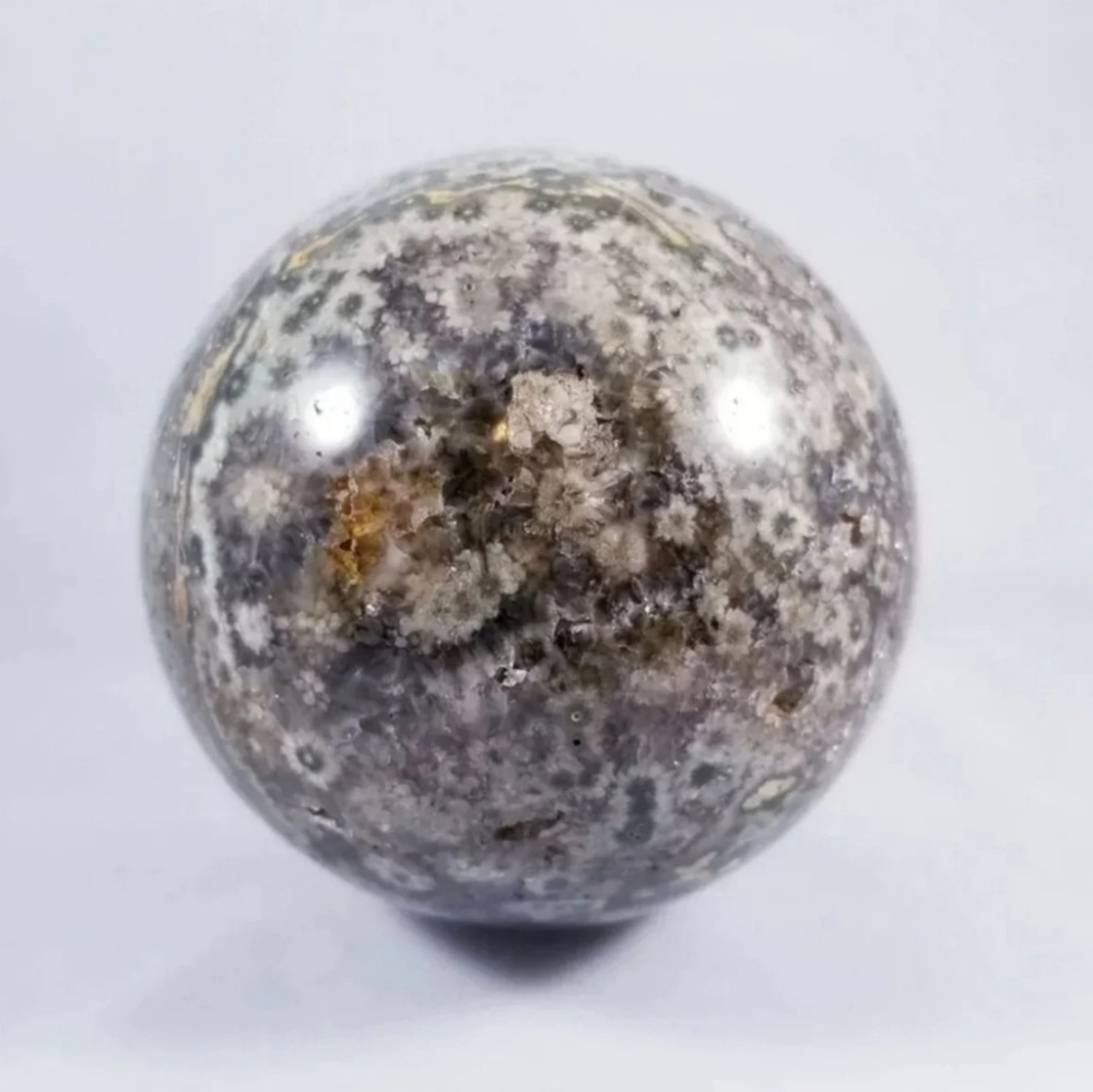 Large Fish Eye Jasper Sphere